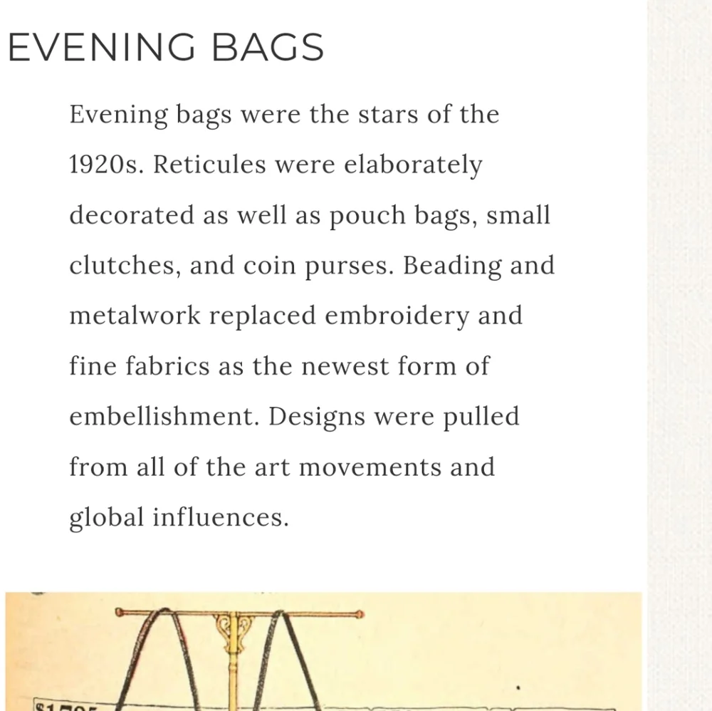 Vintage beaded purse - Picture 4 of 7